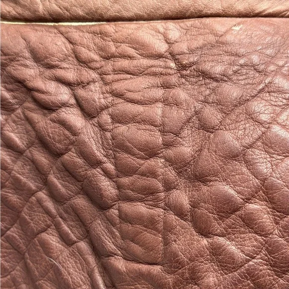 CIVICO 93 Italy Distressed Leather BOHO CROSSBODY Brown Woven Flap Messenger - Picture 10 of 16